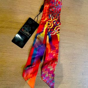 Brand new silk scarf tie